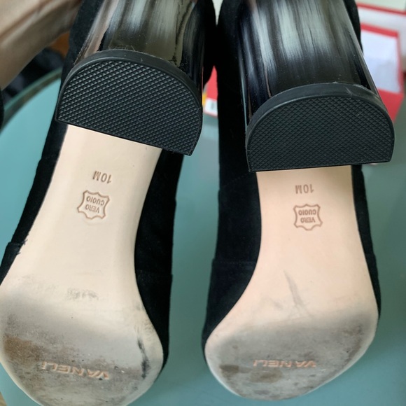 Awesome like-new suede ombré heel booties🖤 - Picture 8 of 14